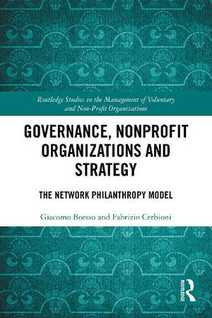 Governance, Nonprofit Organizations and Strategy