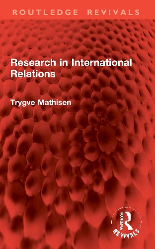 Research in International Relations cover