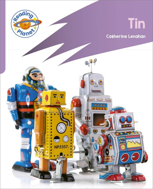 Reading Planet: Rocket Phonics - First Steps - Tin (Lilac Plus)
