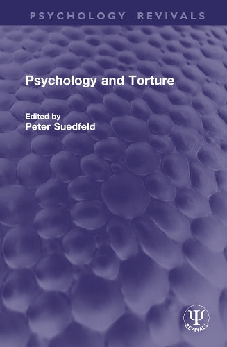 Psychology and Torture cover