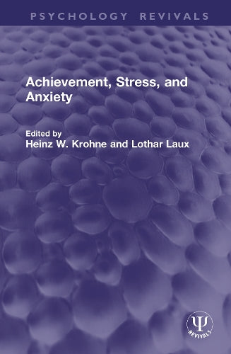 Achievement, Stress, and Anxiety cover