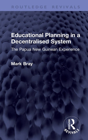 Educational Planning in a Decentralised System