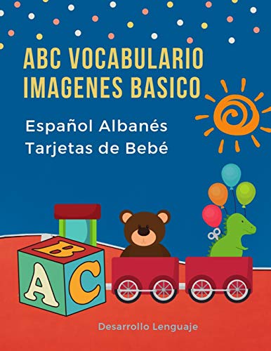 ABC Vocabulario Imagenes Basico Espanol Albanes Tarjetas de Bebe