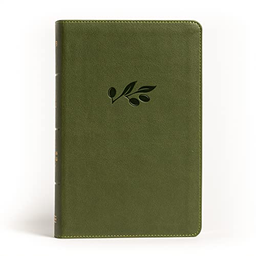 NASB Large Print Personal Size Reference Bible, Olive