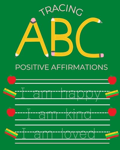 Tracing ABC Positive Affirmations cover