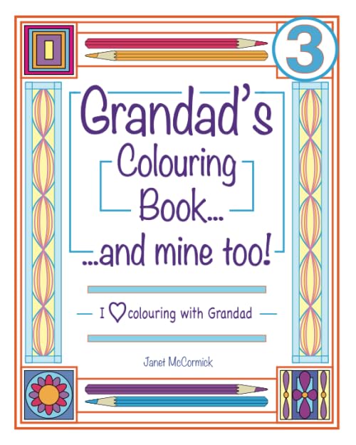 Grandad's Colouring Book...and mine too! I Love Colouring with Grandad cover