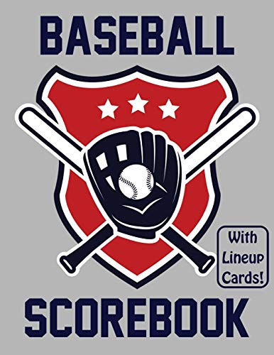 Baseball Scorebook With Lineup Cards cover