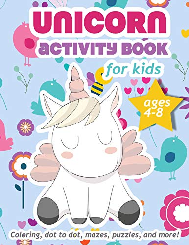 Unicorn Coloring Book cover