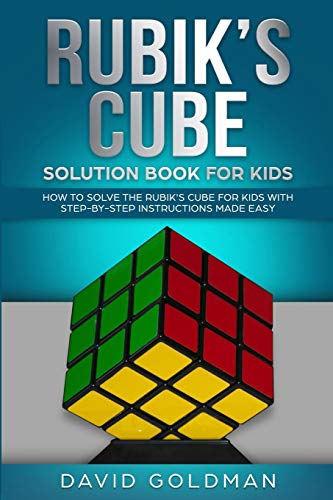 Rubiks Cube Solution Book For Kids