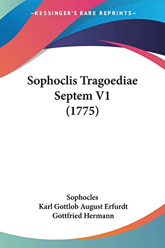 Sophoclis Tragoediae Septem V1 (1775) cover
