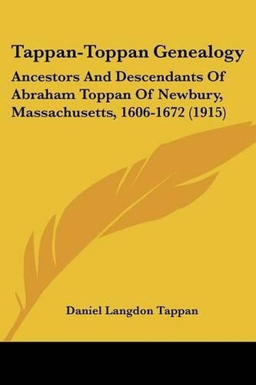 Tappan-Toppan Genealogy