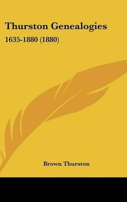Thurston Genealogies