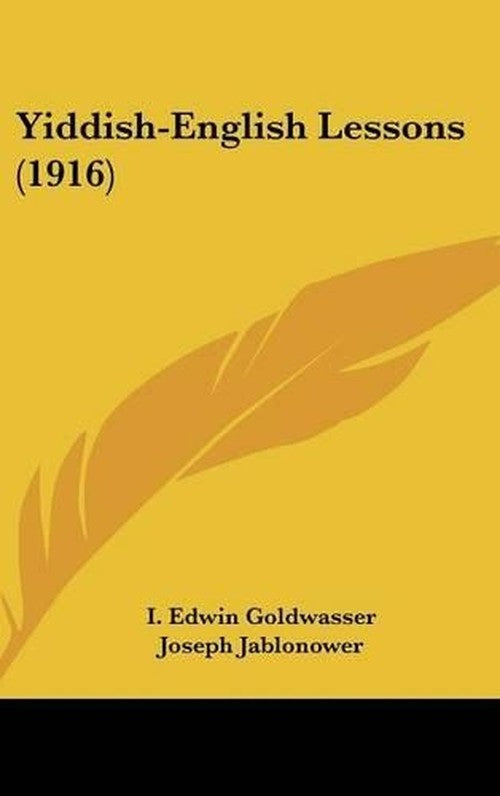 Yiddish-English Lessons (1916)