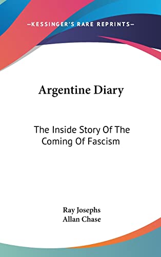 Argentine Diary cover