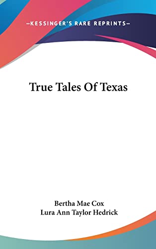True Tales Of Texas cover