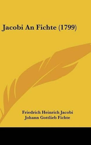 Jacobi An Fichte (1799)