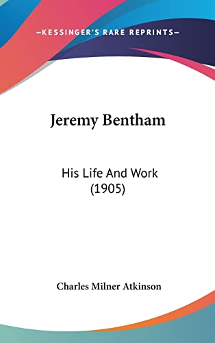 Jeremy Bentham cover