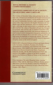 A Monastic Community in Local Society: The Beauchief Abbey Cartulary 
