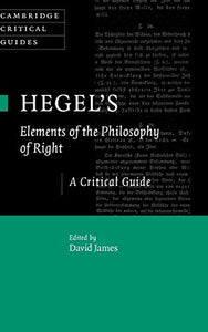 Hegel's Elements of the Philosophy of Right 