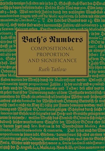 Bach's Numbers