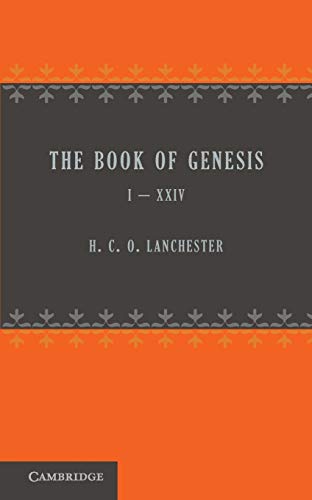 The Book of Genesis 1-24