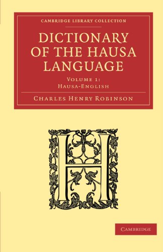 Dictionary of the Hausa Language