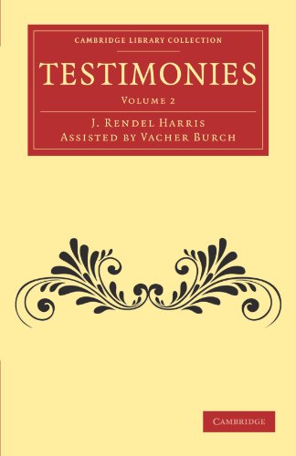 Testimonies: Volume 2