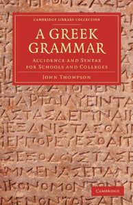 A Greek Grammar 