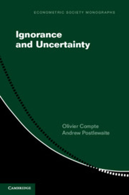 Ignorance and Uncertainty