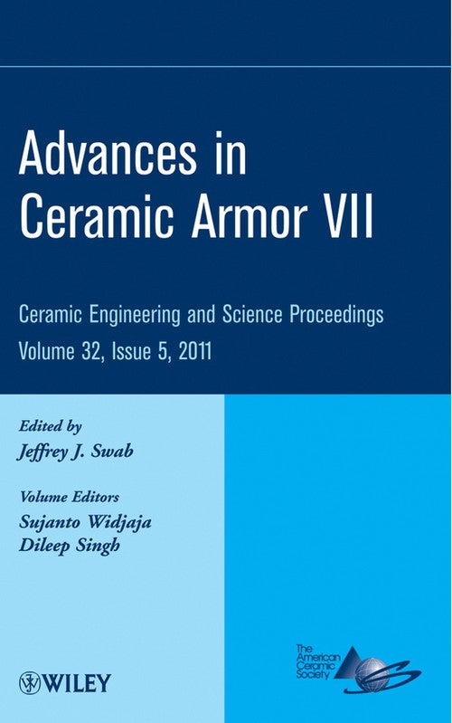 Advances in Ceramic Armor VII, Volume 32, Issue 5 cover art