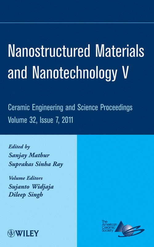 Nanostructured Materials and Nanotechnology V, Volume 32, Issue 7 cover art