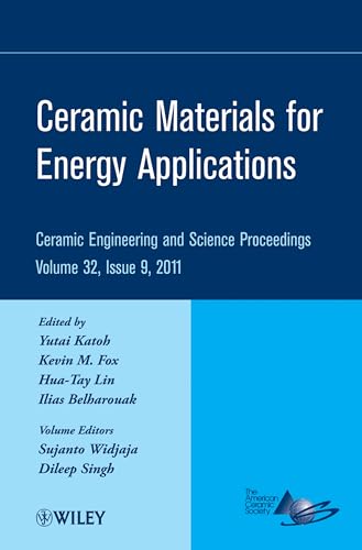 Ceramic Materials for Energy Applications, Volume 32, Issue 9 cover art