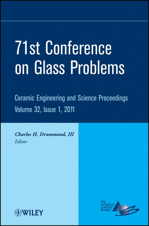 71st Conference on Glass Problems cover art