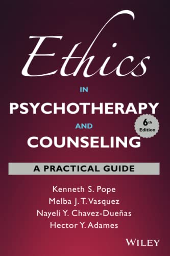 Ethics in Psychotherapy and Counseling
