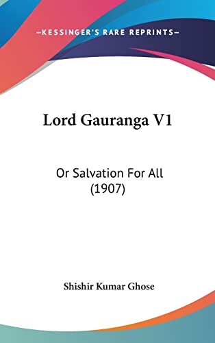 Lord Gauranga V1 cover