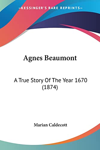 Agnes Beaumont cover