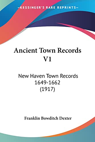 Ancient Town Records V1