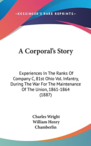 A Corporal's Story cover