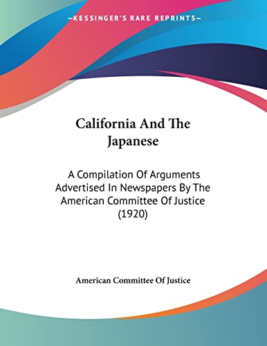 California And The Japanese cover