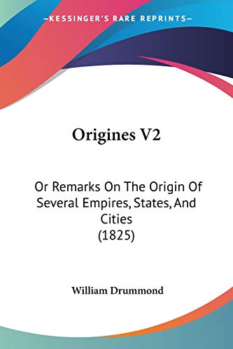 Origines V2 cover