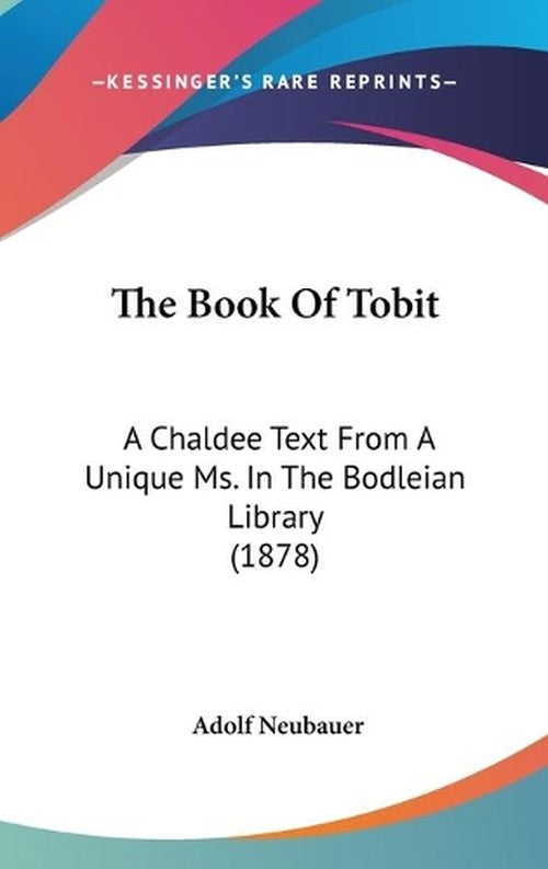 The Book Of Tobit