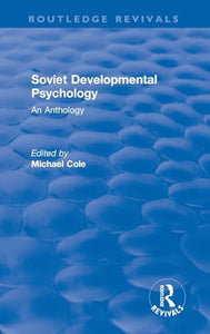 Revival: Soviet Developmental Psychology: An Anthology (1977) 