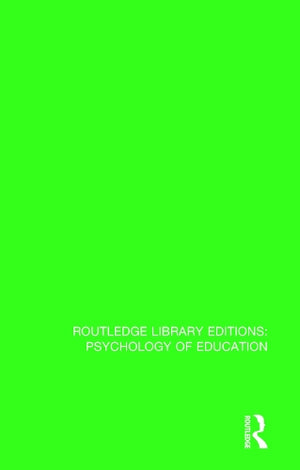 Psychological Theory and Educational Practice