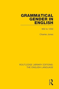 Grammatical Gender in English 
