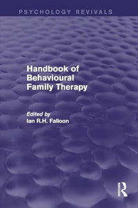 Handbook of Behavioural Family Therapy 