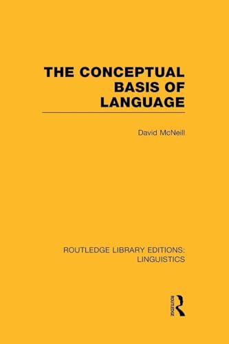 The Conceptual Basis of Language (RLE Linguistics A: General Linguistics)
