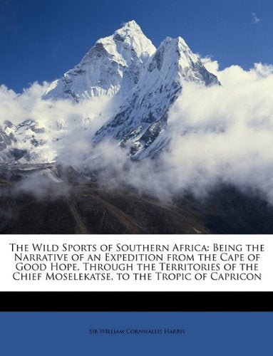 The Wild Sports of Southern Africa cover