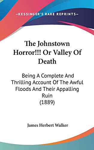 The Johnstown Horror!!! Or Valley Of Death cover