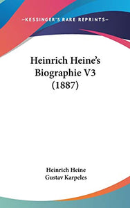 Heinrich Heine's Biographie V3 (1887) 