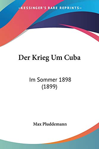 Der Krieg Um Cuba cover